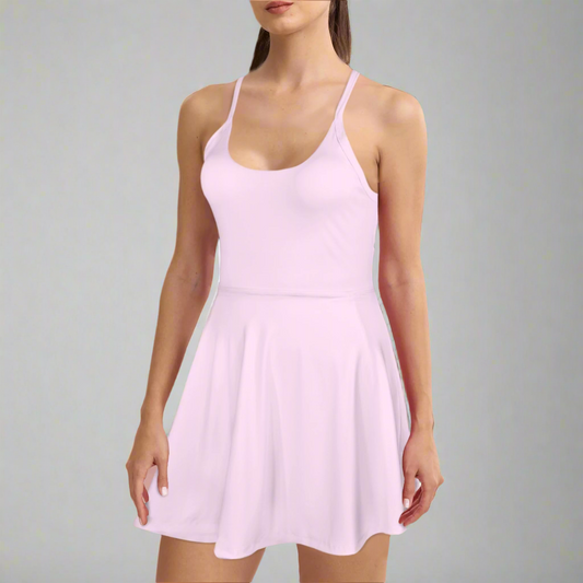 light violet sports dress
